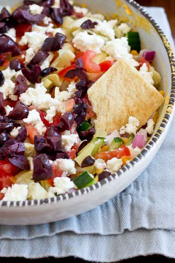 Greek 7 Layer Dip | Love & Zest