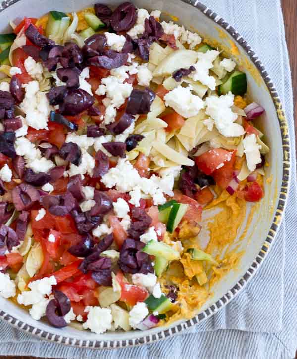 Greek 7 Layer Dip | Love & Zest