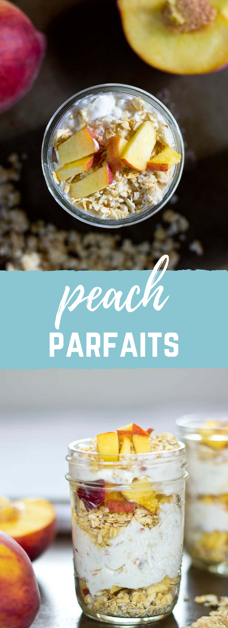 Brandied Peach Parfaits Recipe