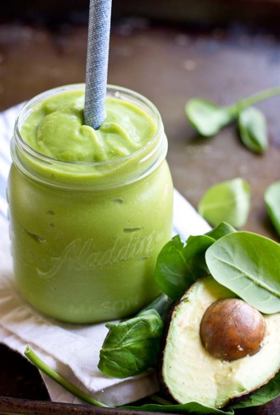 Avocado Green Smoothie  A Coconut Milk Green Smoothie Recipe