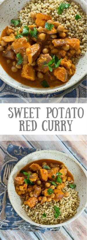 Sweet Potato Red Curry 