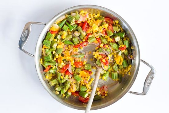 Okra Succotash | Love & Zest