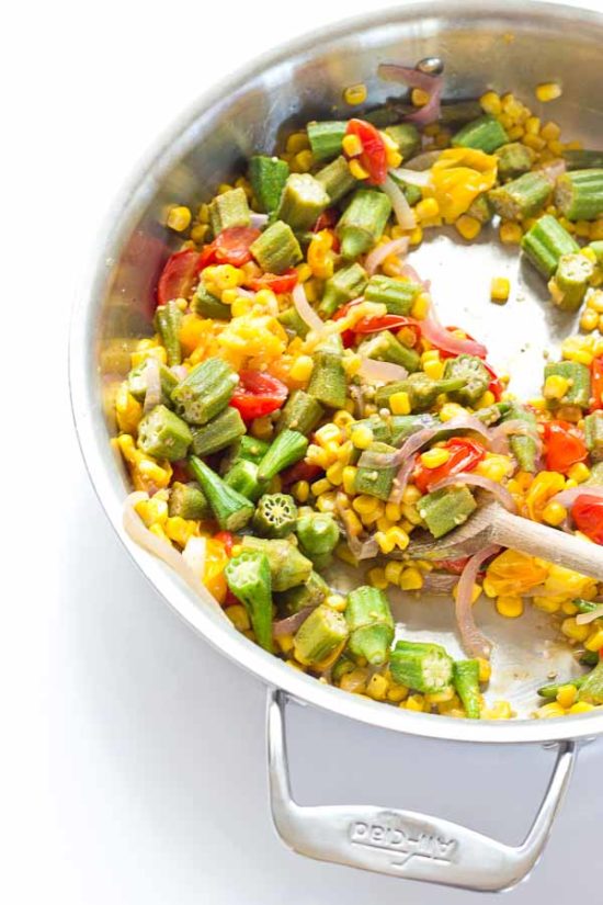 Okra Succotash | Love & Zest