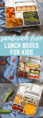 Sandwich Free Kid Friendly Lunch Box Ideas | lunches easy to meal prep