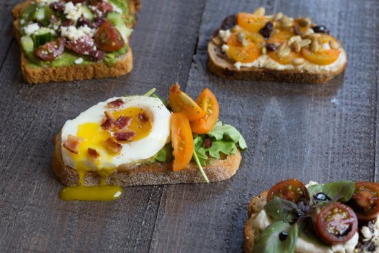 4 Yummy Ways to Add Veggies To Breakfast | Savory Breakfast Toasts