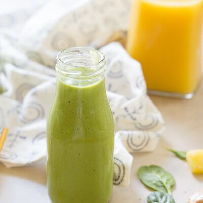Hidden Spinach Smoothie for Toddlers (and Mom!) - One Hangry Mama