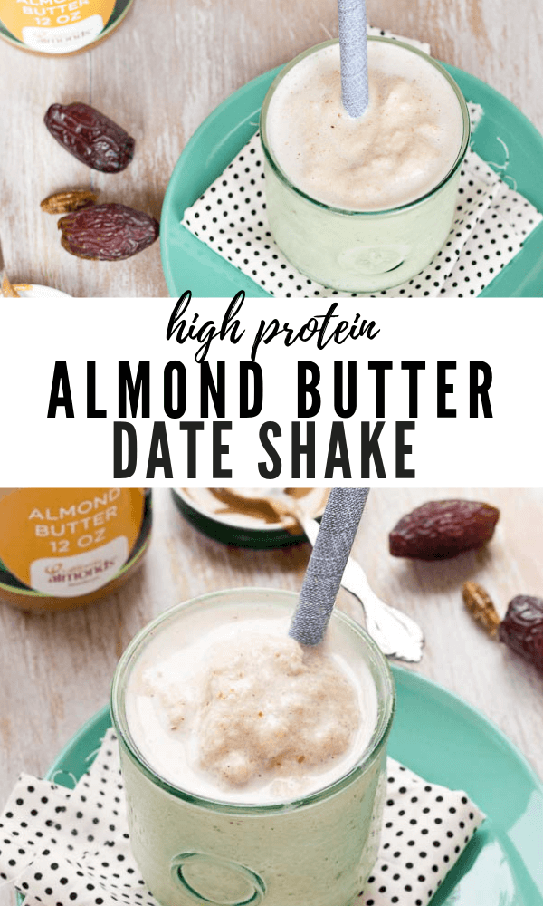 Almond Butter Date Shake | Love & Zest