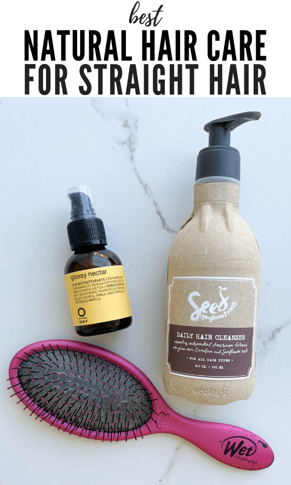 Best Natural Hair Products for Straight Hair + My Hair Routine
