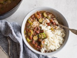 Ridiculously Easy Vegetable Gumbo and Cooking From Your Pantry and